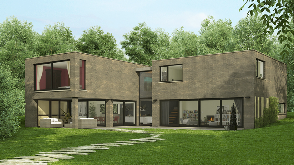 Extérieur villa 3D