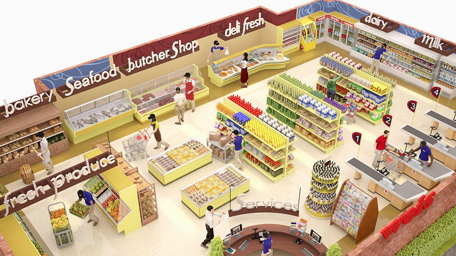 Floorplan Weis 3D